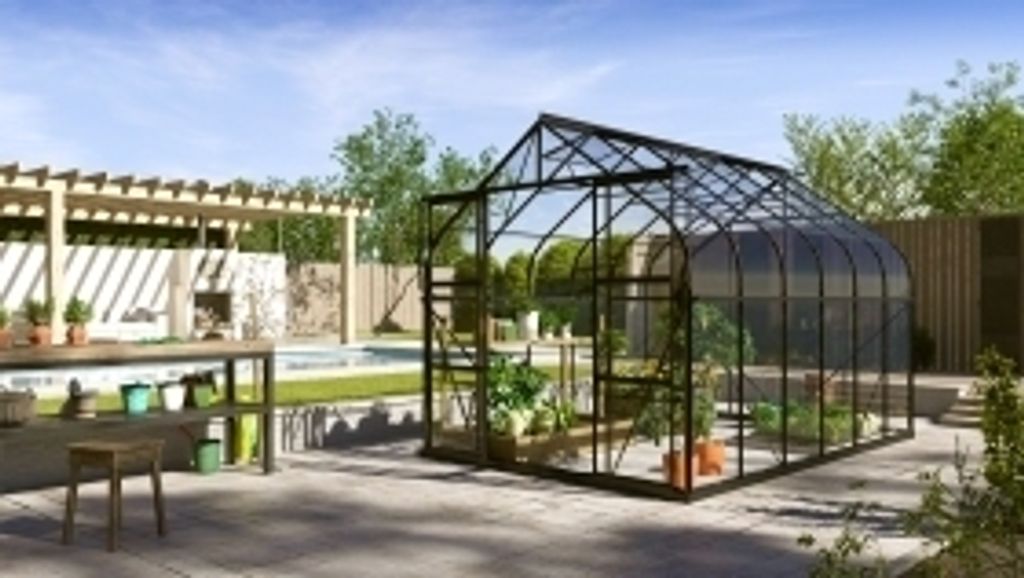 Vitavia Gewächshaus "Dione 9900" inkl. Stahlfundamentrahmen Produktbild 