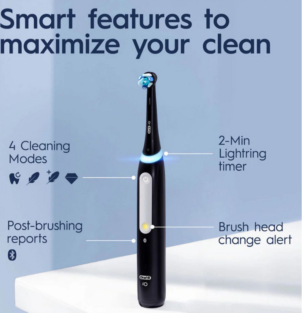 Oral-B iO Series 3 Matt Black mit Reiseetuie, Elektrische Produktbild 38