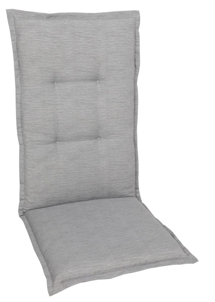 Go-De Sessel-Auflage hoch, grau, 120 x 50 x 6 cm