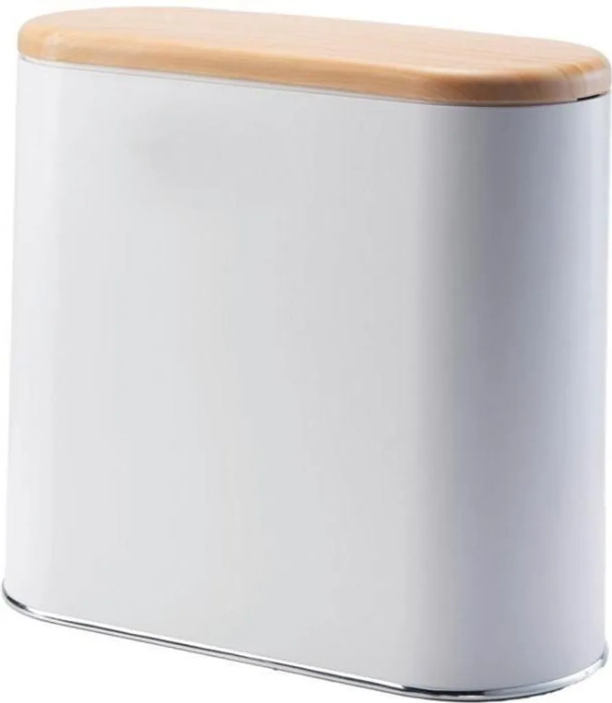 Cestino Bagno 10L Offerta | Pattumiera Effetto Legno Sottile