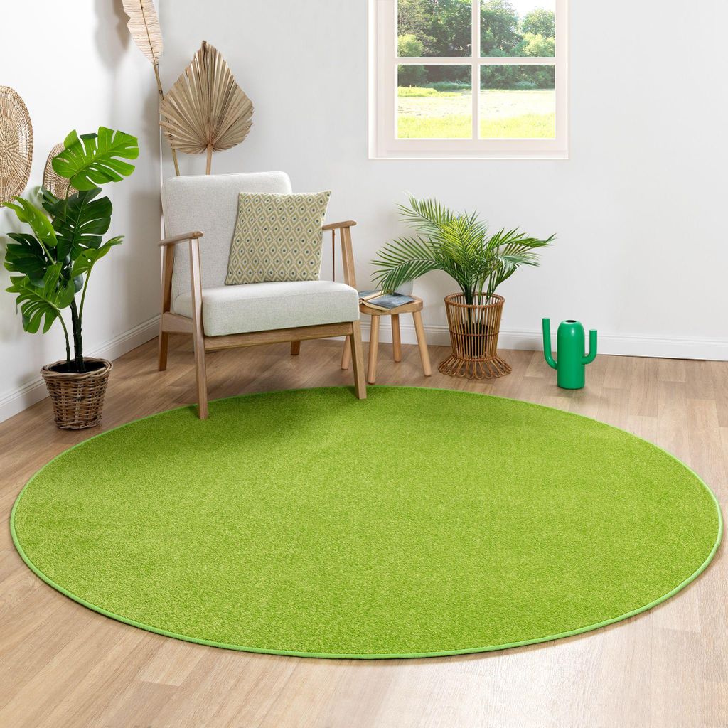 Steffensmeier Kurzflor Teppich Ibiza Wohnzimmerteppich Produktbild 