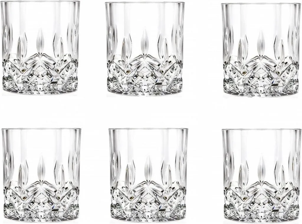 Set 6 Tumbler RCR Opera DOF 30cl - Cristallo Luxion Alta Resistenza
