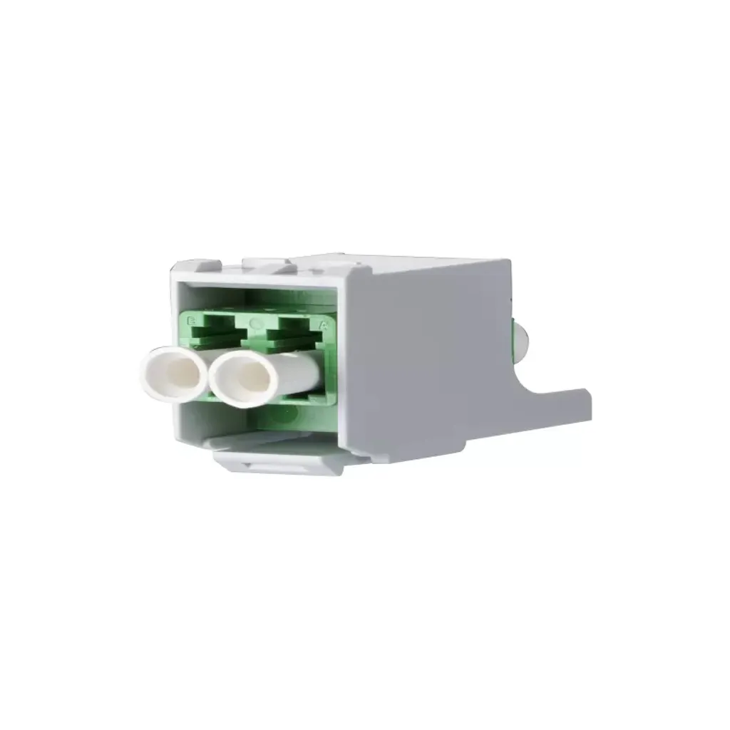 Module FO LC Duplex monomode APC pour brassage réseau et armoire télécom