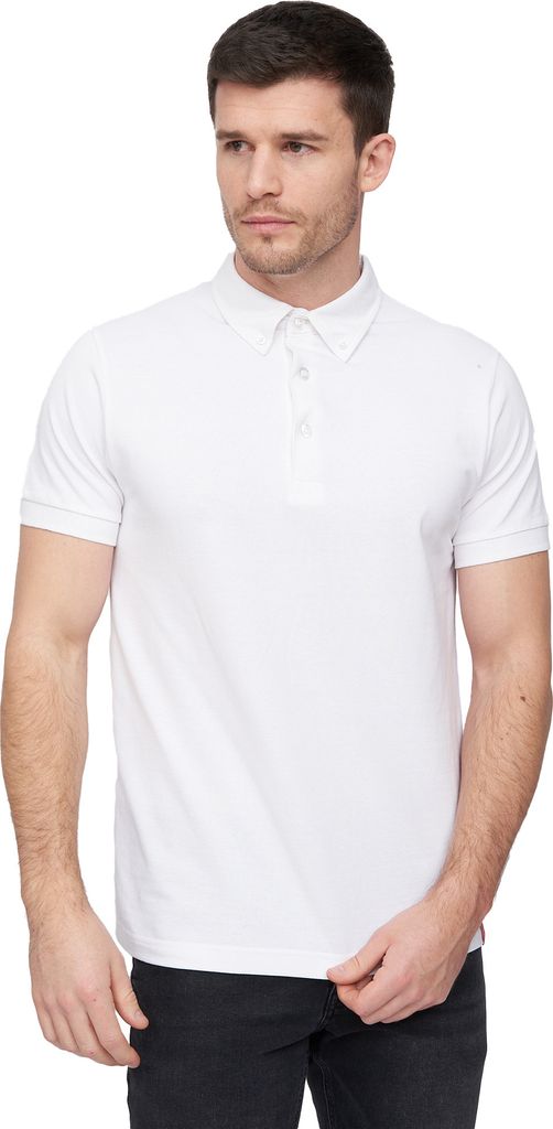Duck and Cover - "Chilltowns" Poloshirt für Herren BG967 (S) (Weiß)