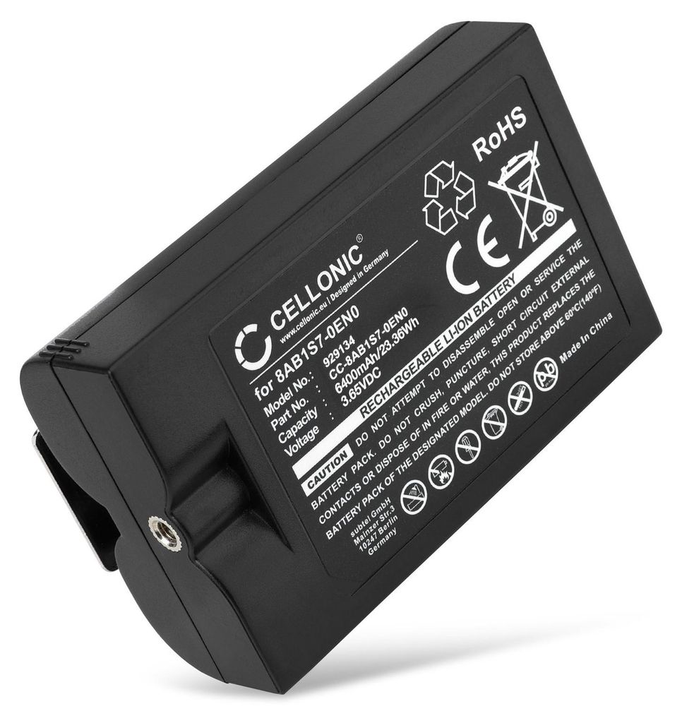 CELLONIC 1x Akku für Haustechnik Kompatibel mit Ring Produktbild 