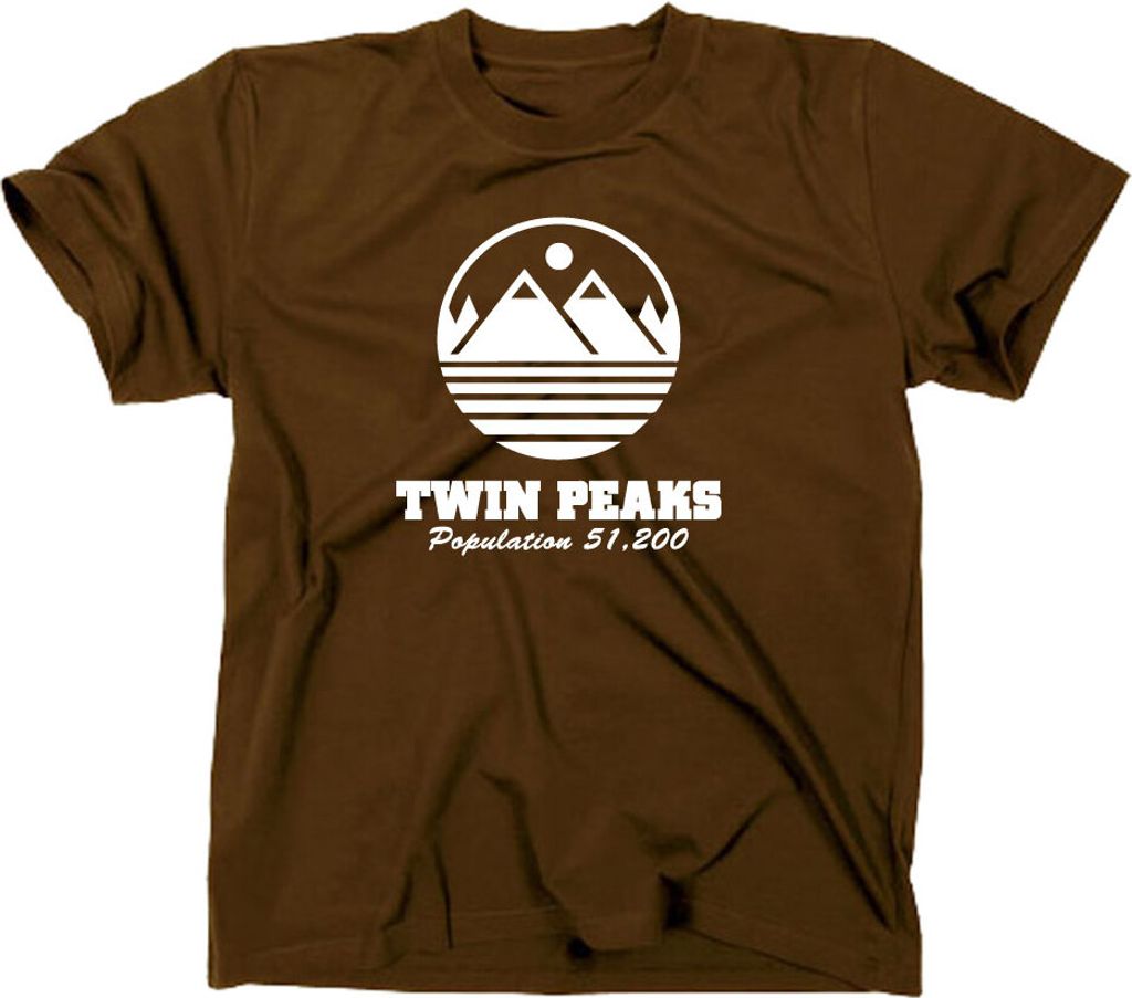 Styletex23 T-Shirt Twin Peaks Fan, braun, XL