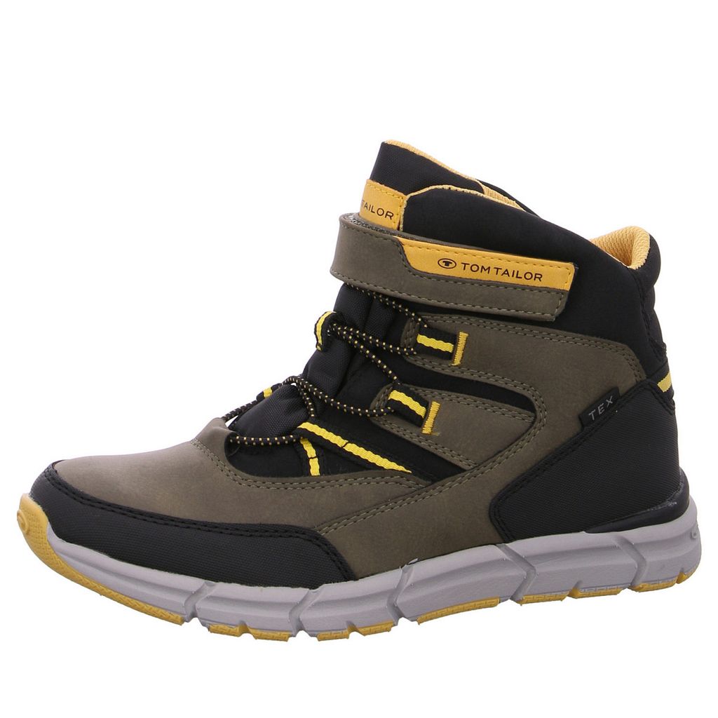 TOM TAILOR Jungen Stiefelette – Aus Kunstleder, Mit Reißverschluss, Gummisohle, Flacher Absatz