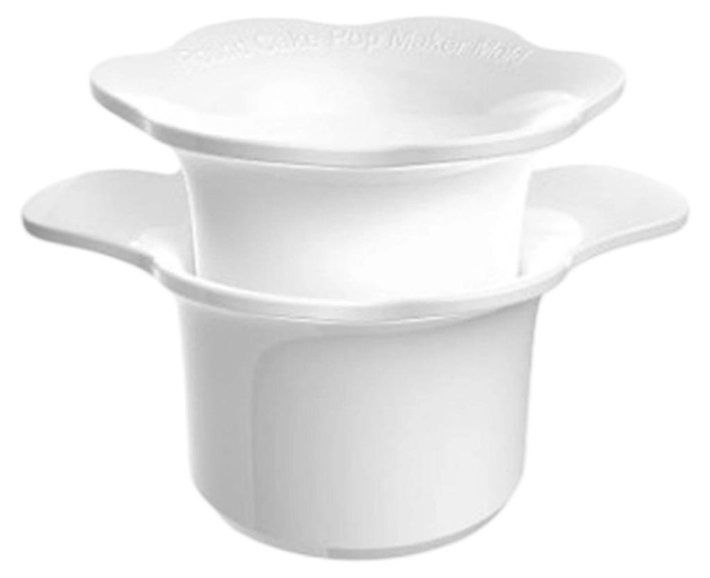 Rundes Cake-Pop-Formen-Set, 4,4 cm (1,75 Zoll) runder Ausstecher mit Bodenplatte, Kunststoff-Kuchenriegelform für Trüffel und Desserts