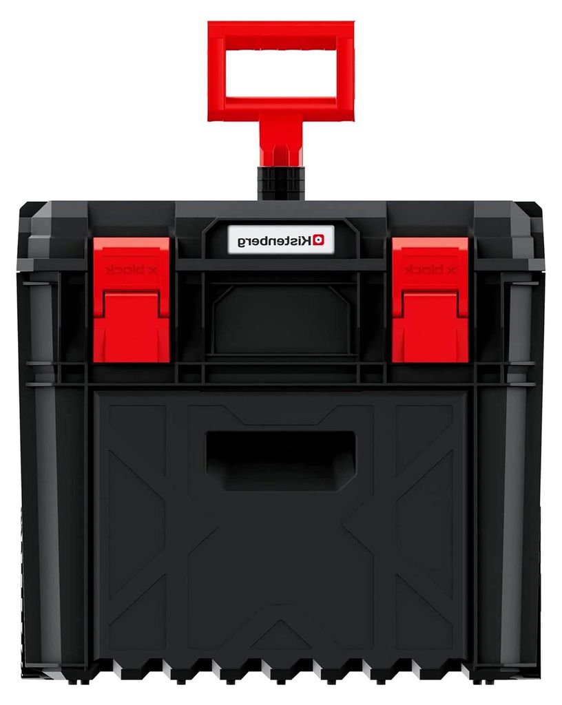 Werkzeugtrolley mit Schublade und Werkzeughaltern, rollende Werkstatt (546 x 380 x 510 mm)