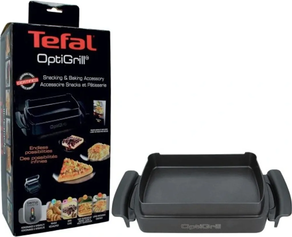 Tefal OptiGrill Elite Accessoire Snacking et Cuisson XA725870 Noir - 18