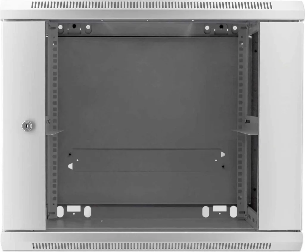 Coffret Réseau 9U 600x600 pour Bureau - Solution de Stockage Murale - 3