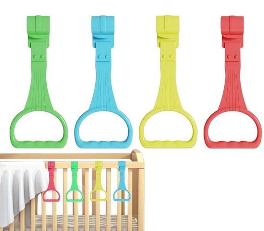 Opstapringen voor baby's - set van 4 - Ringen om baby's te Productafbeelding 