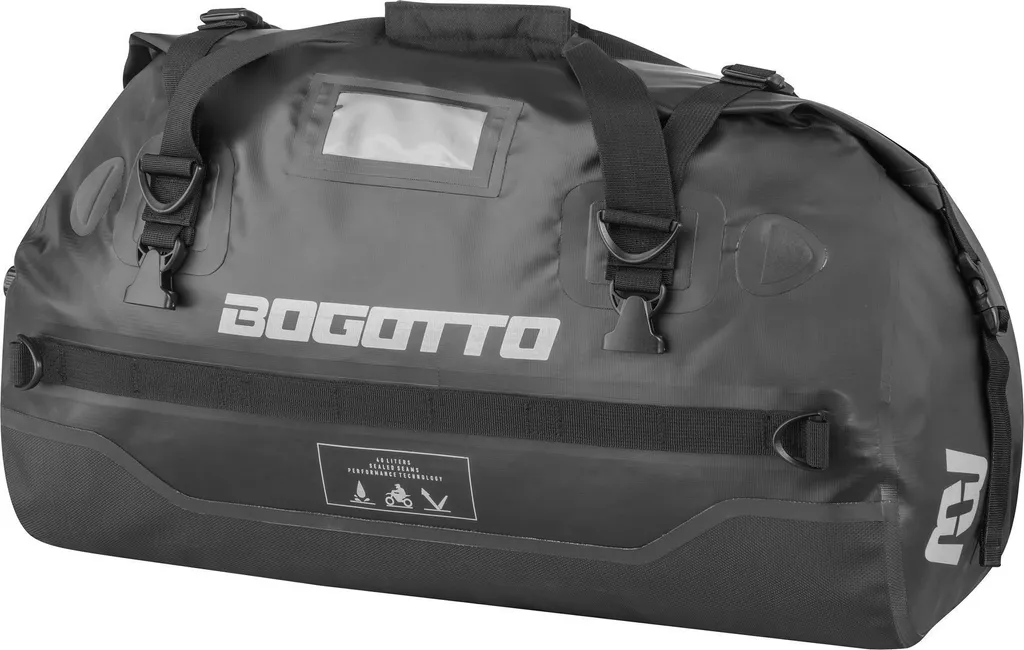 Borsa Moto Bogotto Terreno 40L Impermeabile - Roll-Top Adventure
