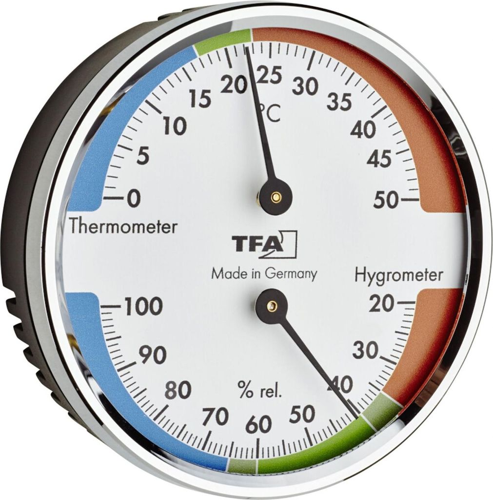 45.2040.42 TFA thermomètre analogique avec hygromètre Image du produit 