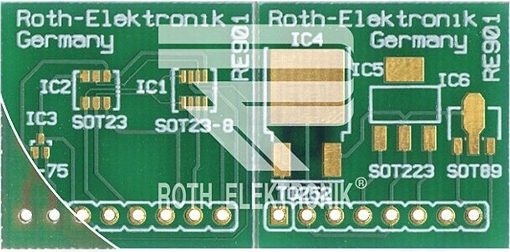 1x Platte: universell W: 22,8mm Multiadapter L: 46,72mm RE901 Universalleiterplat