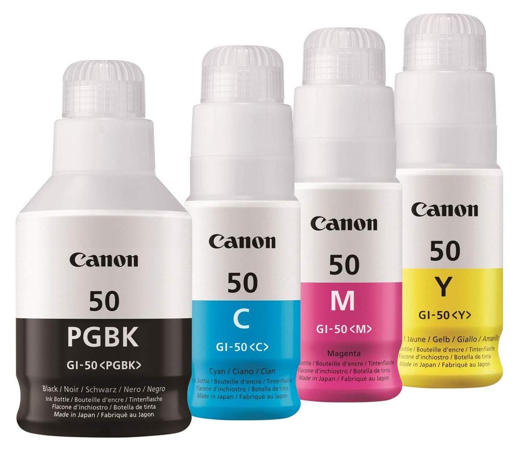 Canon Original GI-50 PGBK/C/M/Y Multipack Nachfülltinte - Produktbild 