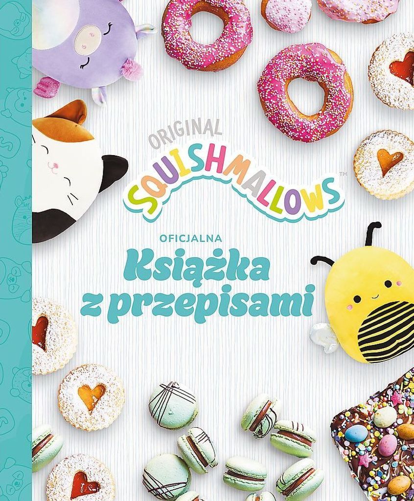 Trefl Books: Squishmallows - Książka Z Przepisami Wypieków Dla Dzieci
