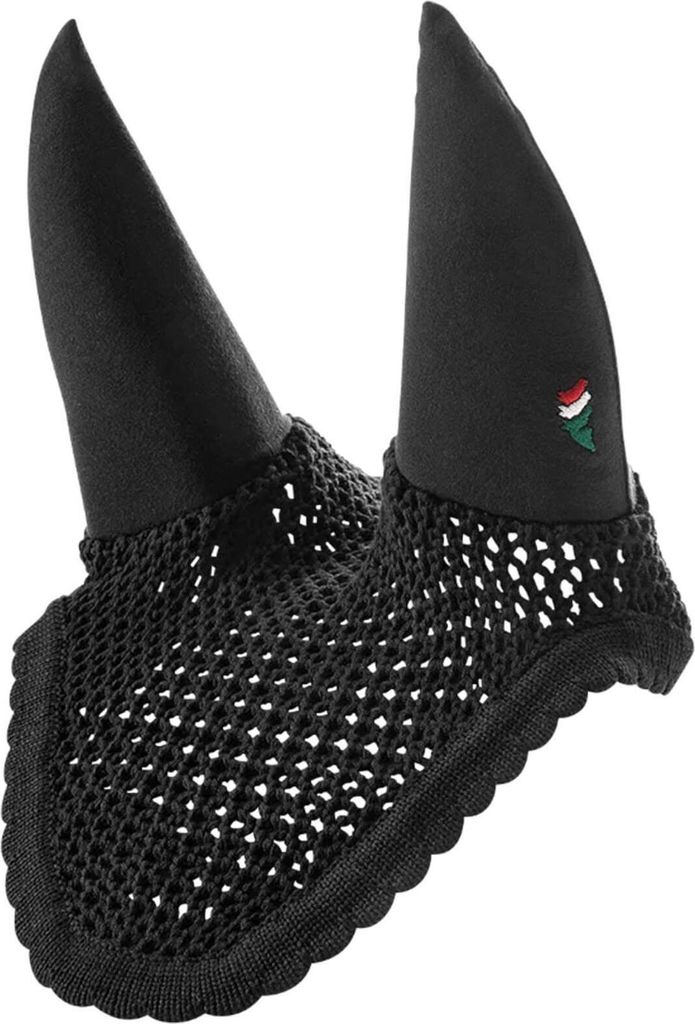 Equiline Fliegenmütze Gerald Soundless Fliegenohren Black Cob