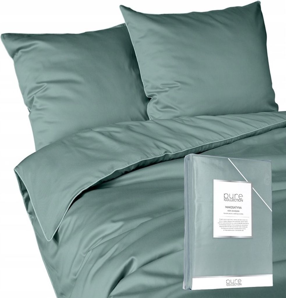 Deco4Home Bettwäsche Makosatin Pure | 180x200cm | Trimmen | Produktbild 