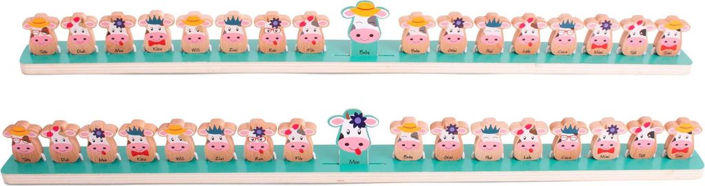 BS Toys Jeu en bois "Quelle vache suis-je ? Image du produit 