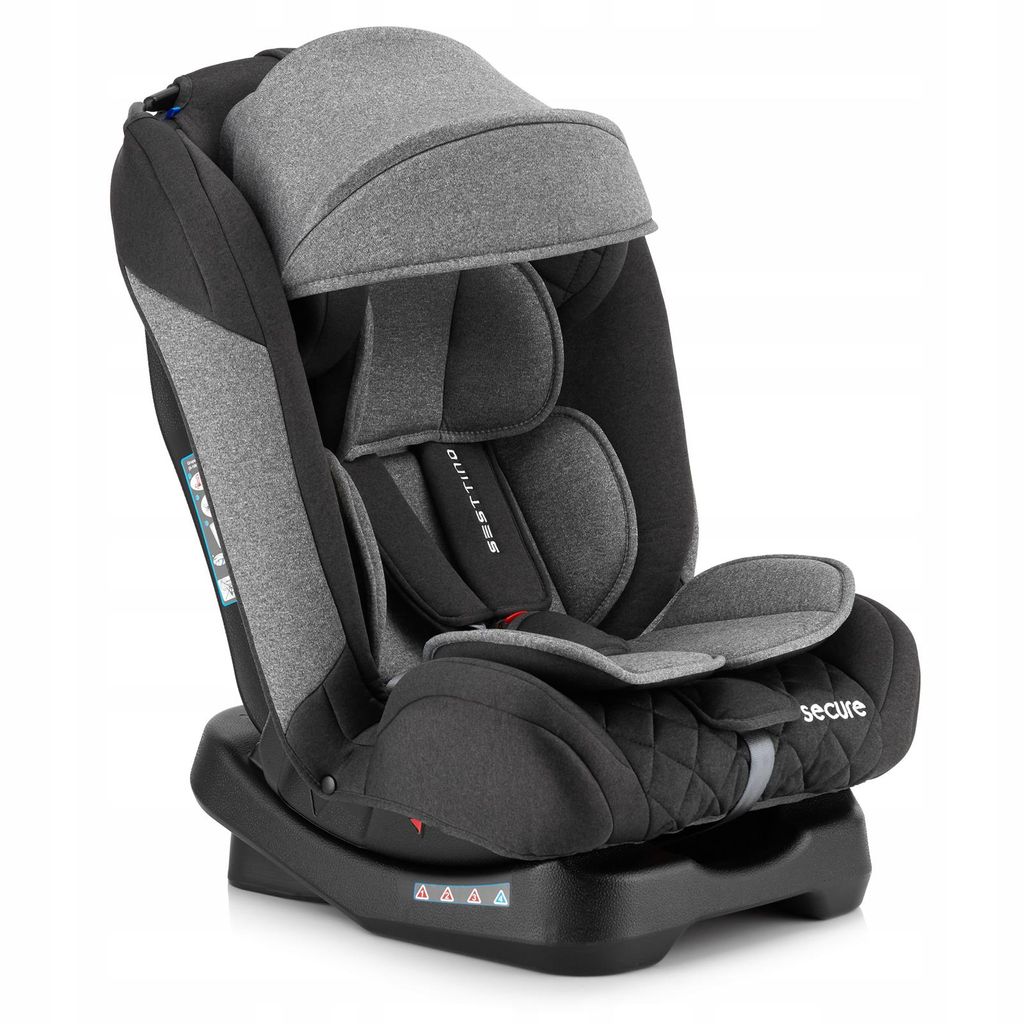 Autokindersitz Secure Pro Black Autositz Kindersitz 180° 0-36 kg 