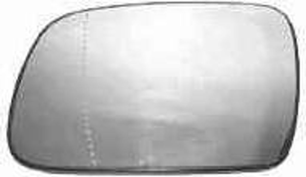 Van Wezel Außenspiegelglas rechts beheizbar für Peugeot 307