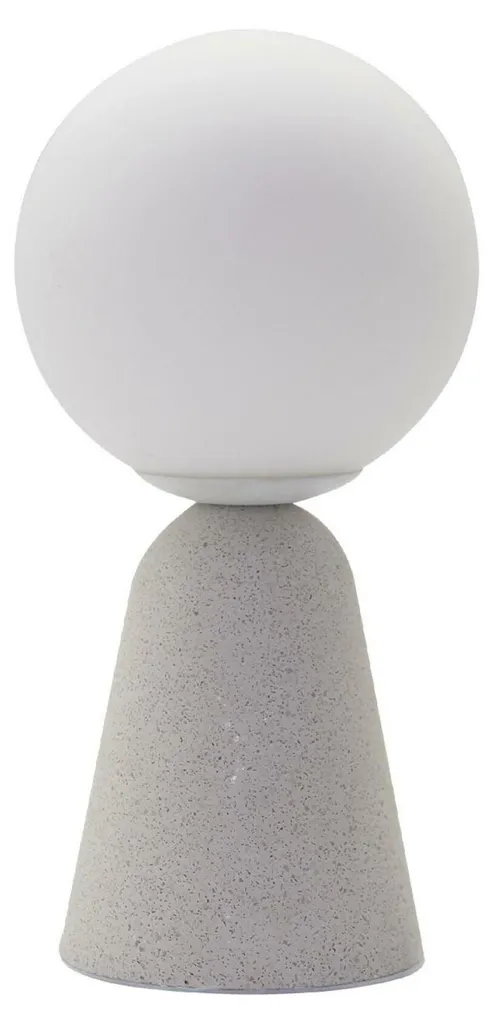 Luminaire de bureau Newton B gris clair AZzardo AZ3462 style loft chic