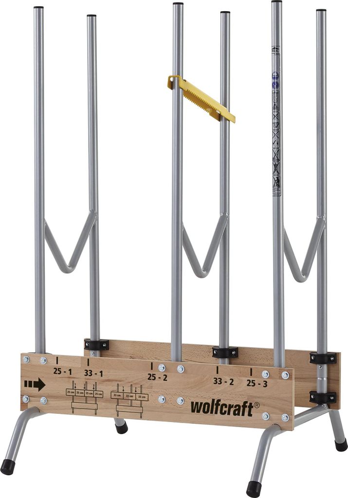 Cavalletto a 3 bracci WOLFCRAFT, progettato appositamente Immagine del prodotto 