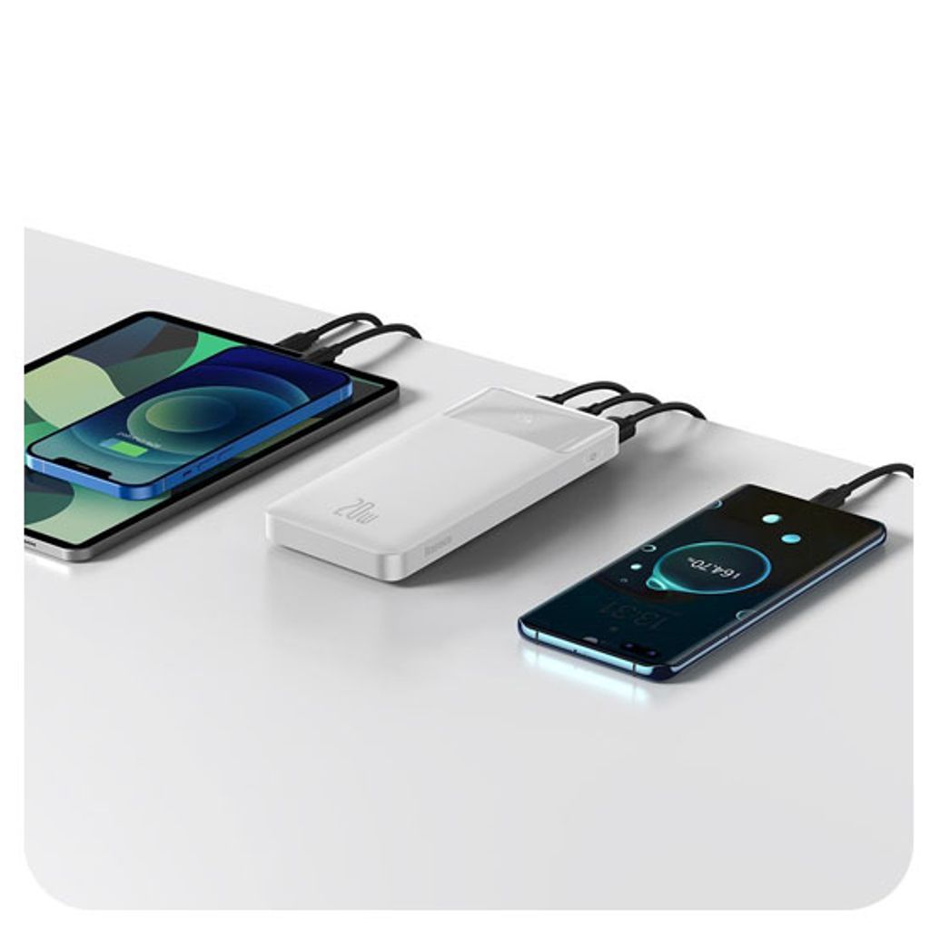 Baseus Bipow Digital Display Powerbank 10000mAh 20W 2x USB Produktbild 6
