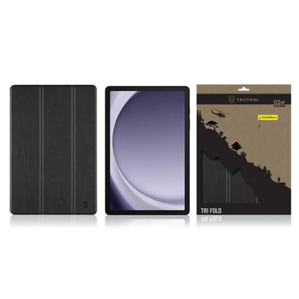 Support Tablette Galaxy Tab A9+ 11" - Étui Noir Tactique Multi-Positions - 3