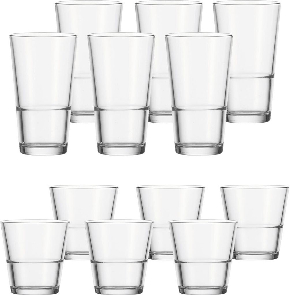 Leonardo EVENT Trinkglas Set 280ml + 330ml 12er Set Produktbild 