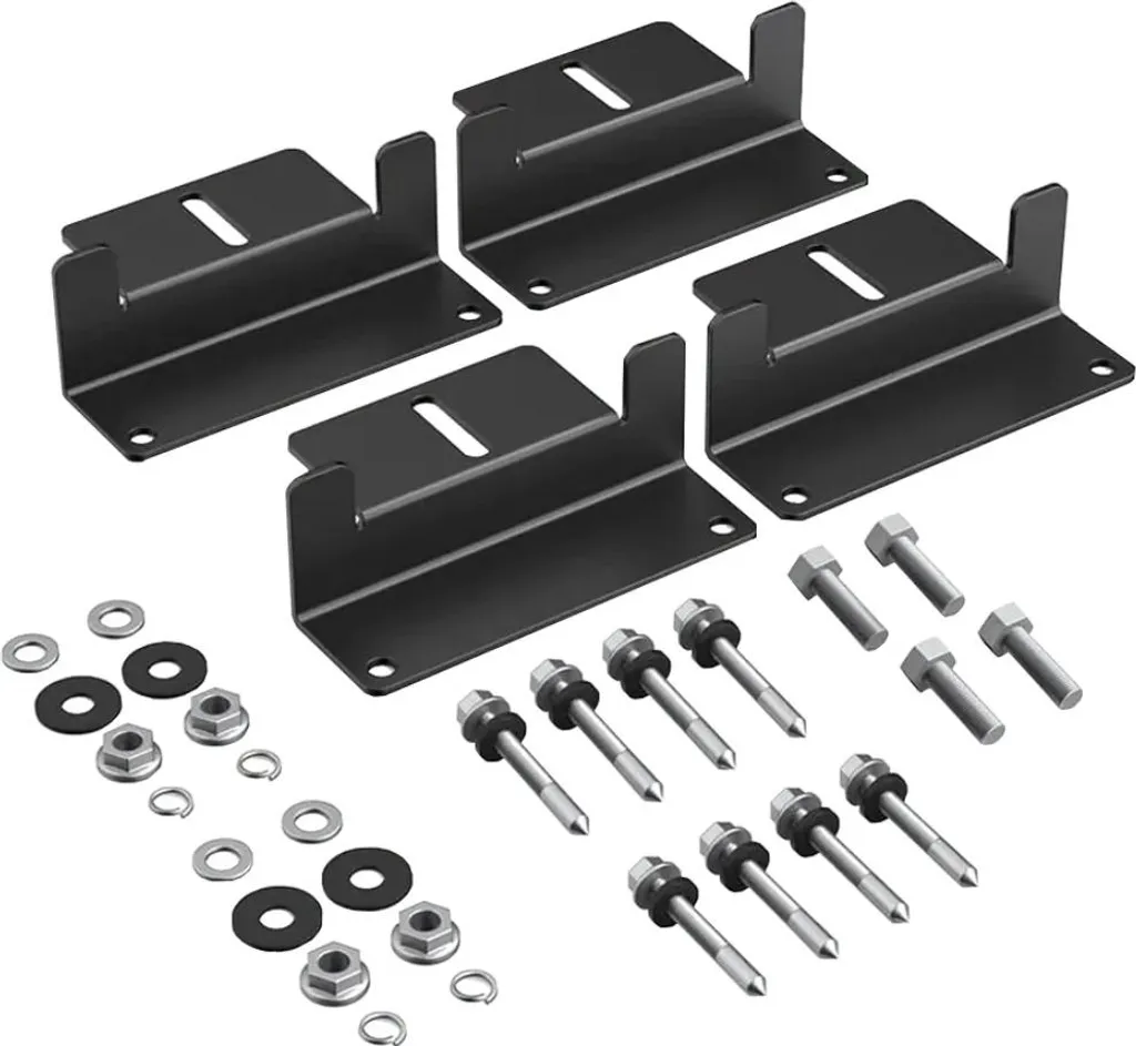 Kit Fissaggio Pannelli Solari EcoFlow AKIT-MS331 Alluminio Anodizzato