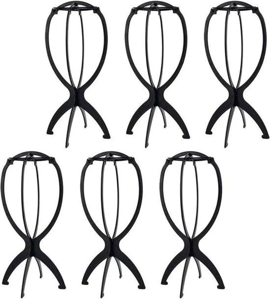 Antenne portable lot de 6 en plastique noir pliable format 36 x 16 cm