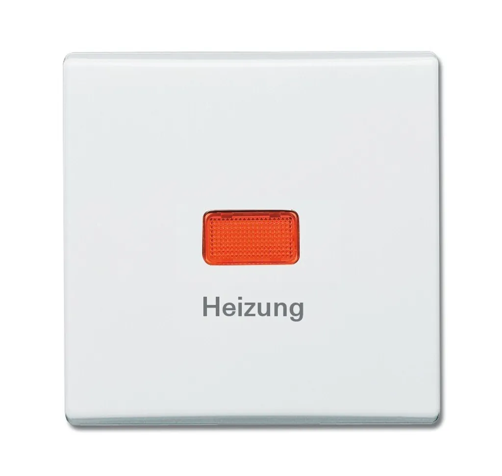 Interrupteur Chauffage Secours Busch-Jaeger 2102 H-34 Série Allwetter