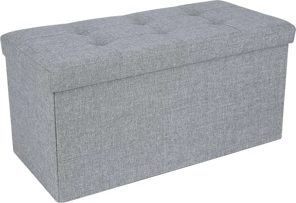 Commode 76 cm gris clair moucheté : gagnez de la place avec élégance