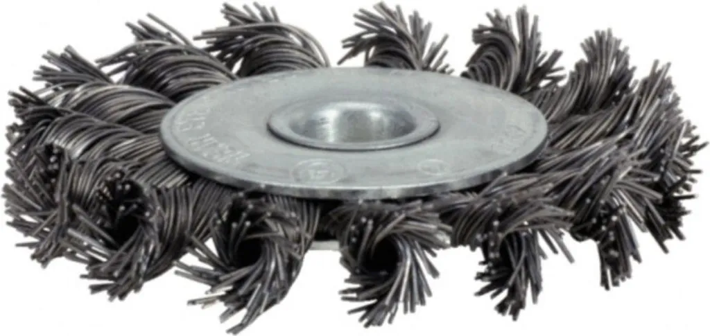 KS Tools 340.0045 Spazzola a Disco 100mm | Acciaio Inox Professionale