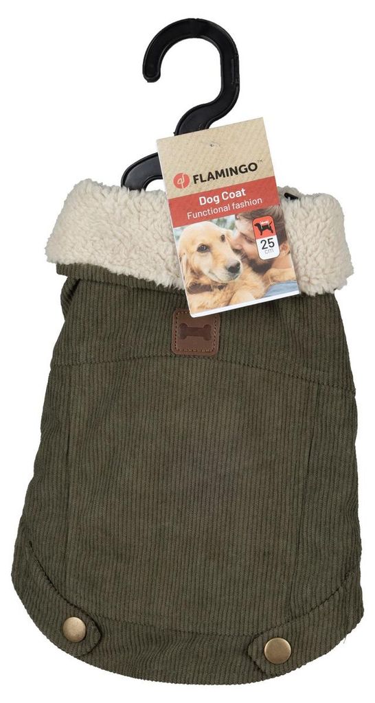 Flamingo Hundemantel Endor khaki, Rückenlänge: 25 cm