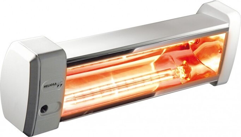 Infralogic Infrarot Heizstrahler Heliosa 77 1500 Watt in Weiß mit IP20