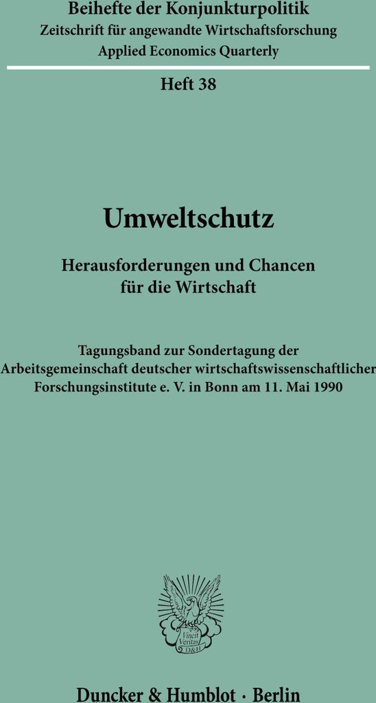 Umweltschutz.