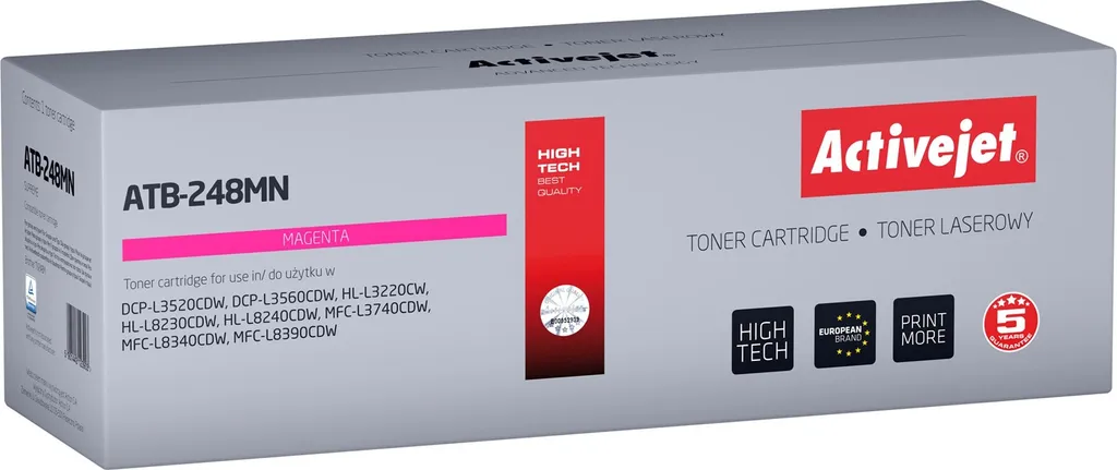 Toner ATB-248MN Magenta : Alternative Fiable au Brother TN248M 1000p