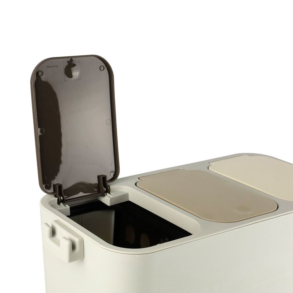 Abfalleimer 27L 3 Fächer (3 x 9L) Mülltrennsystem Produktbild 4