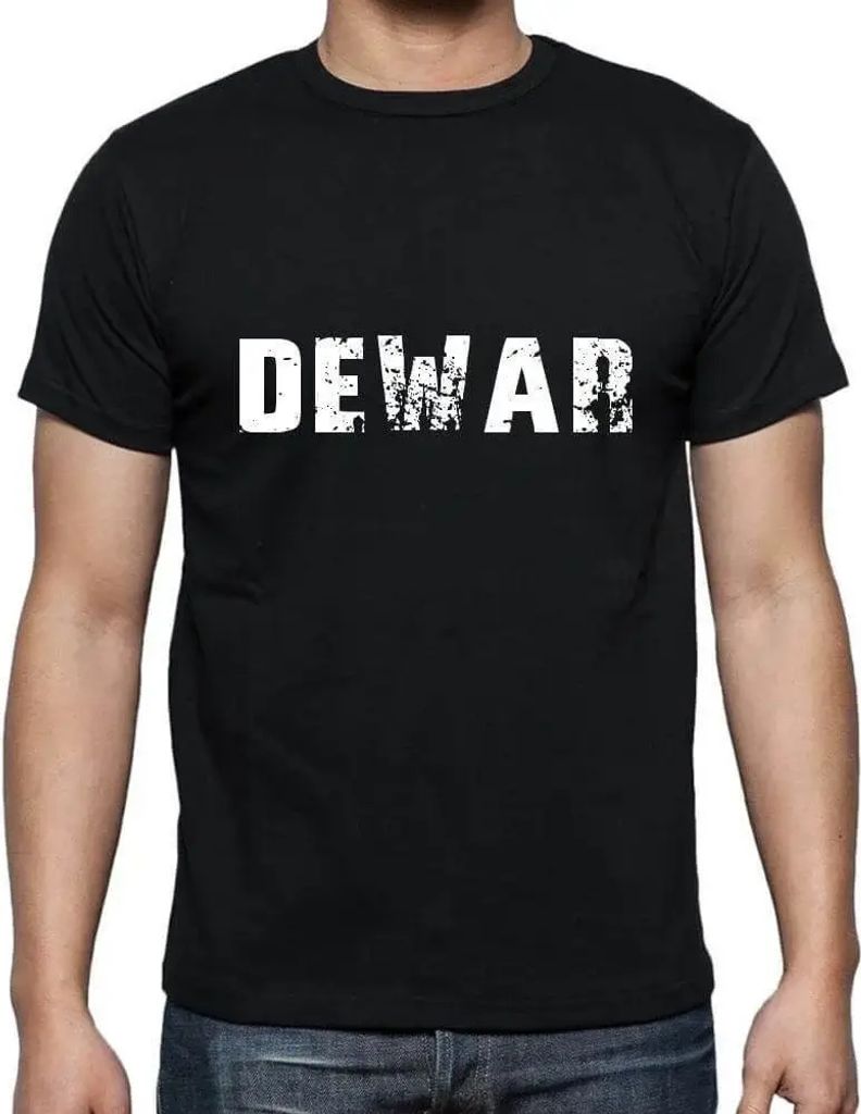 Herren Grafik T-Shirt Dewar Öko-Verantwortlich Vintage Jahrgang Kurzarm Lustige Druck Geburtstag Geschenk Mann