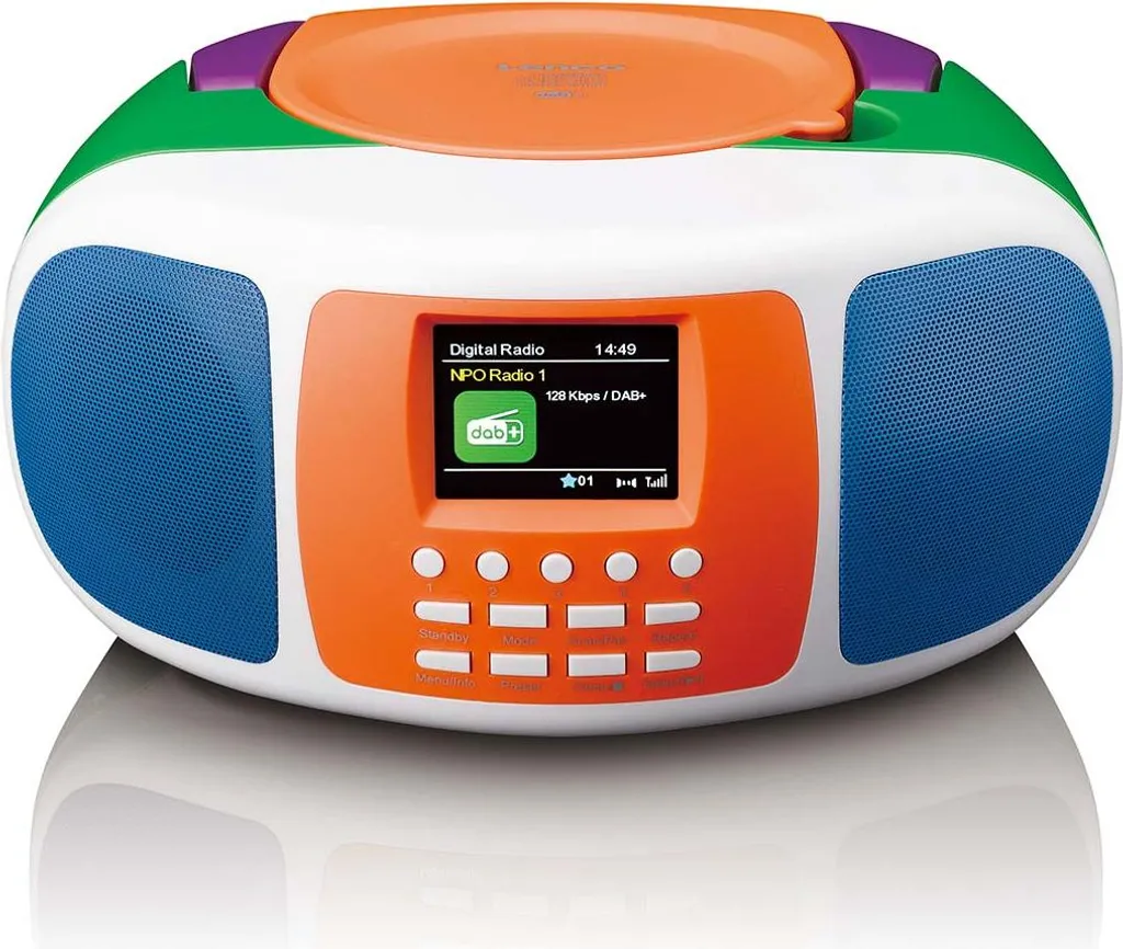Sistema Audio Portatile DAB+ Bluetooth CD | Radio Digitale Alta Ricezione