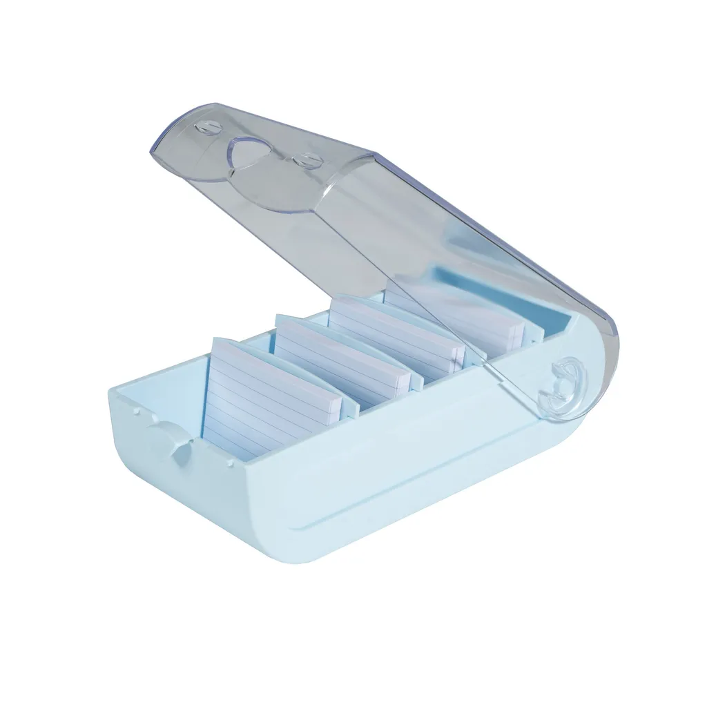 Kit 8 boîtes pour méthode de mémorisation BunnyBox A8 Bleu Pastel - 9