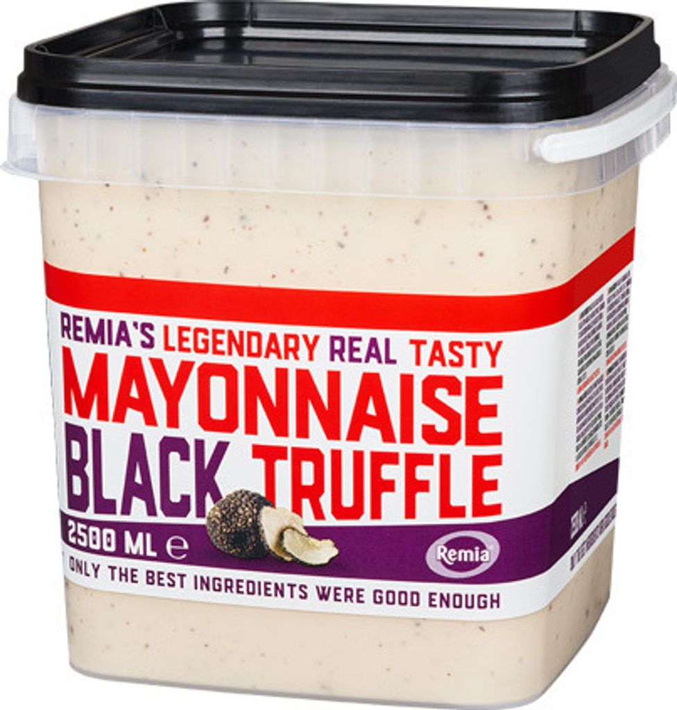 Remia - Legendary Real Tasty Mayonnaise Black Truffle - Produktbild 