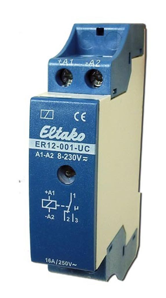 ELTAKO Schalt- und Steuerrelais UC, 1 Wechsl, Produktbild 