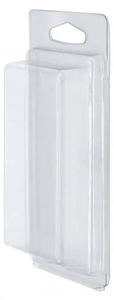 Boîtes plastique à couvercle rabattable transparentes - Lot de 50 pièces