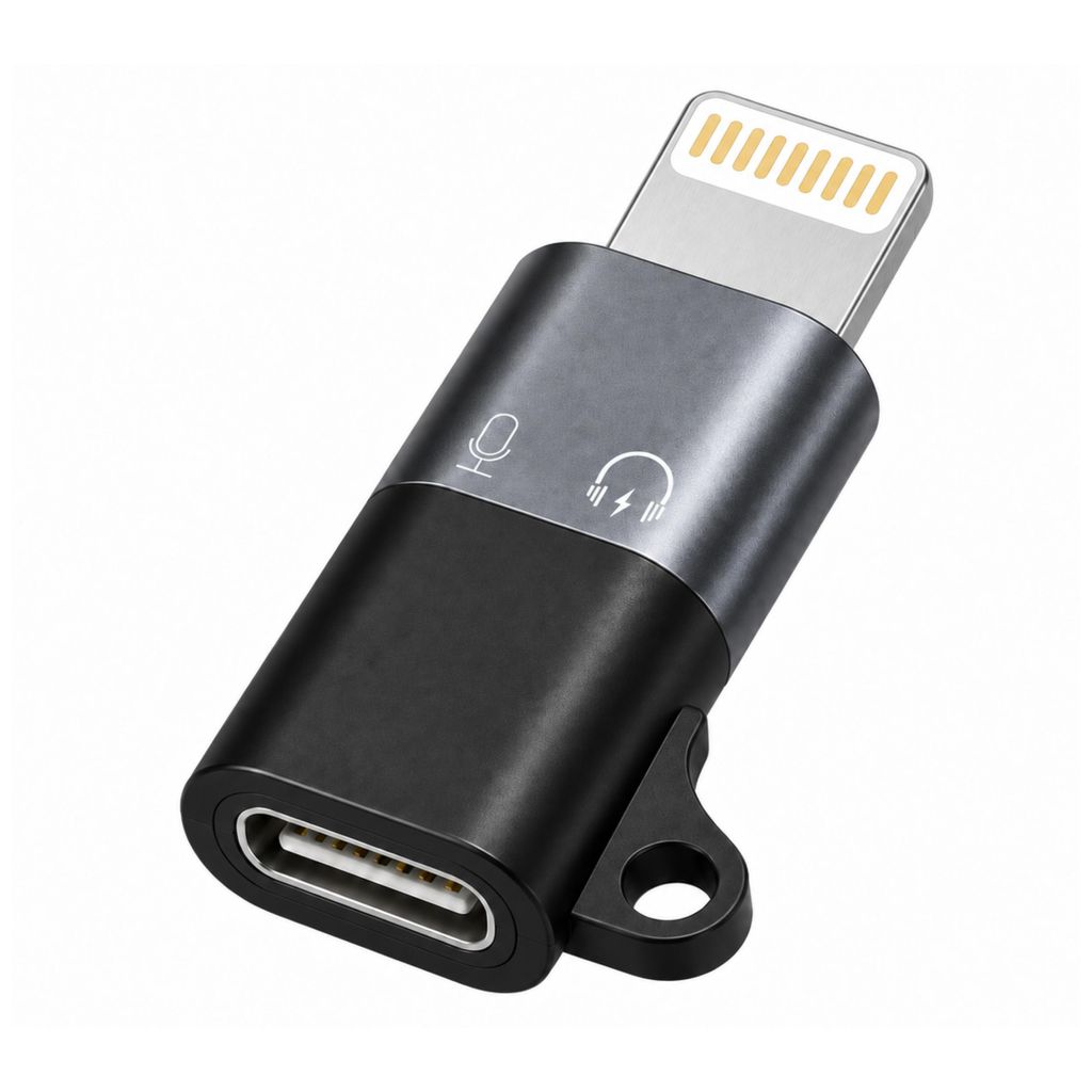 USB-C auf Lightning Adapter – USB-C (Buchse) auf Lightning Produktbild 