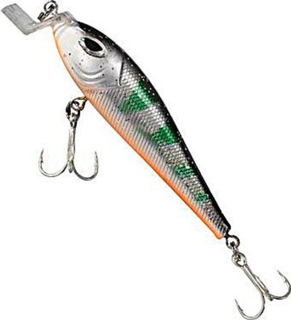 Abu Garcia Rocket River 7cm 9g Silver Green Tiger