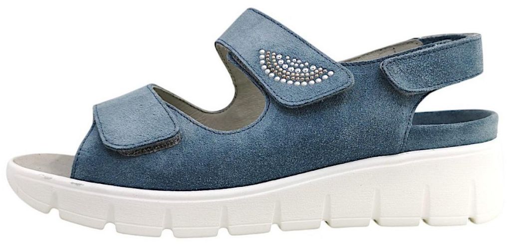 Waldläufer K-Adea Sandalette Blau in Gr. 37.5